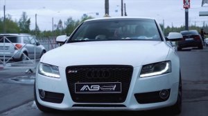 Тюнинг выхлопа Audi А5: изготовление прямоточной системы выхлопа