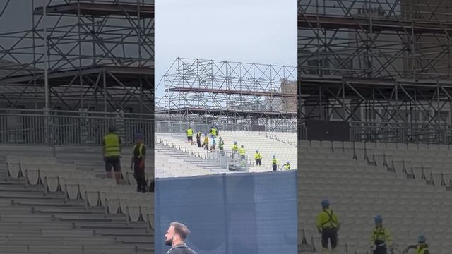 Paris Olympics Finale :) Dismantling of Olympics sites.