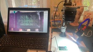 Самодельный микроскоп: демонстрация работы (2 часть)