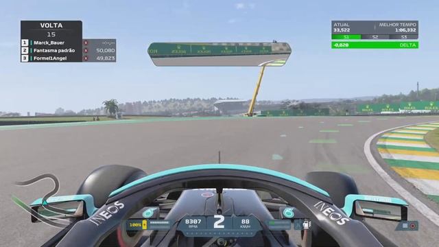 Time Trial - Tomada de Tempo - Brasil - Interlagos - F1 2021 - Tempo: 1:06.175 смотреть онлайн