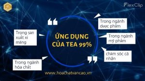 Triethanolamine TEA 99