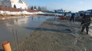 Классическая монолитная плита на подбетонке.