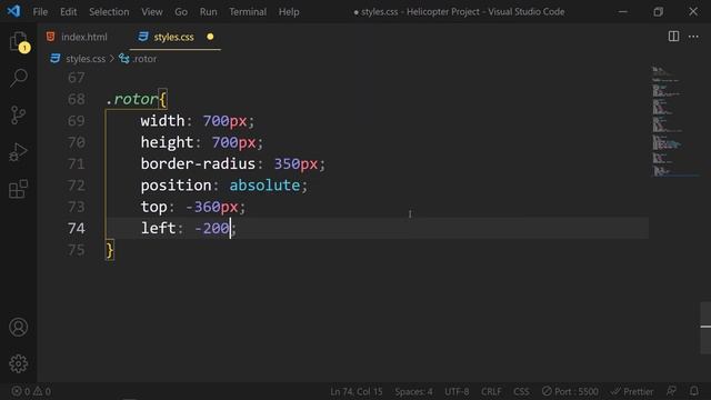 Make Awesome CSS Animation / Flying Helicopter Using CSS Animation ...