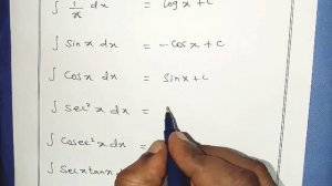 Integral Calculus Formulae, Example for School & College students