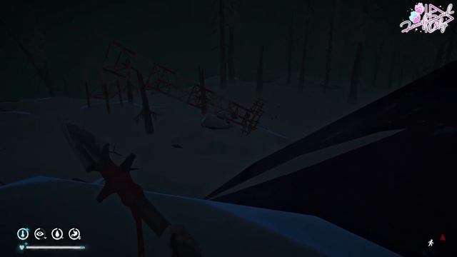 The Long Dark. Эпизод 2. Серия #11 ➤ Борьба с медведем на радиовышке и холодная метель. смотреть онлайн