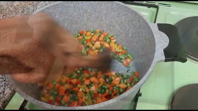 How to make Vegetable Fried Rice/Vegetable Rice Recipe/Fried Rice