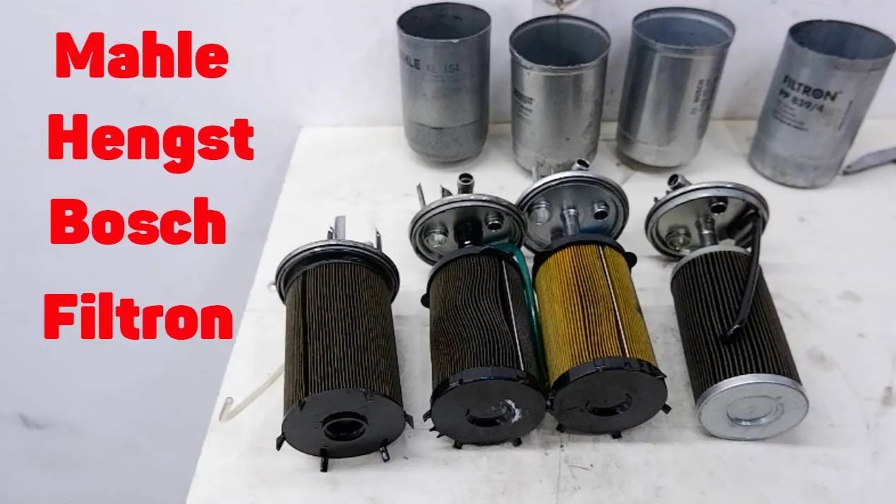 Вскрываем топливные фильтра для 2.5 TDI V6. смотреть онлайн