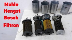 Вскрываем топливные фильтра для 2.5 TDI V6.