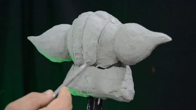 Baby Yoda Sculpture Timelapse - Star Wars: The Mandalorian смотреть онлайн