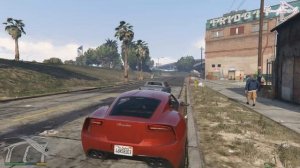 Grand Theft Auto V (GTA 5). Серия #17 ➤ Слежка и угон дорогих тачек.