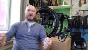 Инвалидная коляска. Баланс