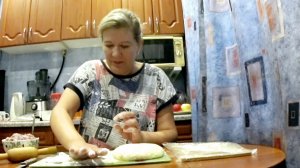 Не зима,не осень/Налепила домашние пельмени/Лёгкий дневной перекус😄