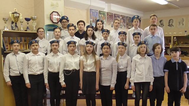 флешмоб С песней к Победе 1