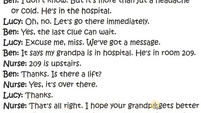 Audio of Pupil's book. Unit 7 ''At the hospital" Lesson 1. p 62. Quick minds 3. смотреть онлайн