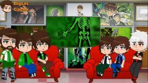 Multiverse Ben 10 React To classic Ben 10 transformation Aliens | Gacha Club | Full Video