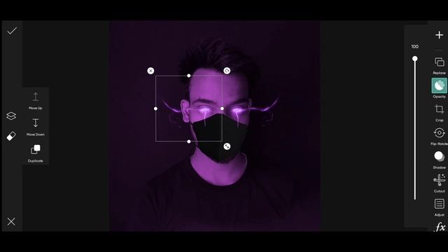 Neon vector art tutorial in picsart | neon vector art concept | vector art photo editing смотреть онлайн