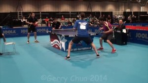 Jeff Lin Huang / Teddy Tran vs Jimmy Butler / Li Yu Xiang  Men's Doubles QF