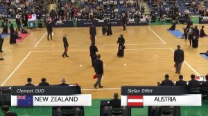 17th World Kendo Championships 2ch C.GUO(NZL) vs S.DINH(AUT)