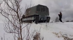 СУПЕР ПРОХОДИМОСТЬ ВЕЗДЕХОДА. ALL-TERRAIN VEHICLE   AMPHIBIOUS Гусеничный вездеход на бездорожье.