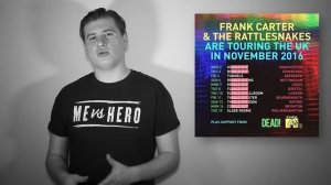 Frank Carter & The Rattlesnakes live: Gig review