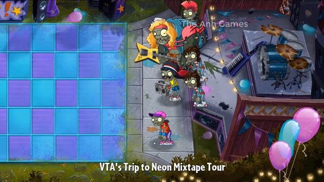 Neon Mixtape Tour Day 31 (2021) Walkthrough - The Anh Games - PVZ 2 - Plants vs Zombies 2 смотреть онлайн