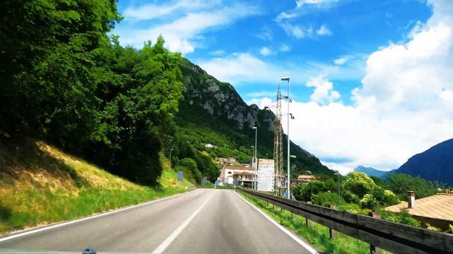 Италия.Поездка Costermano - Lago di Idro(Из цикла-Качество дорог Европы.Часть 9) смотреть онлайн