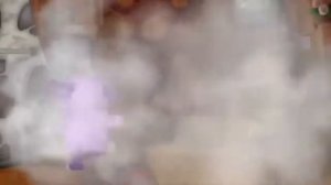 Лунтик тает лёд