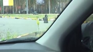 Маневры на перекрестках 5 (поворот на право)