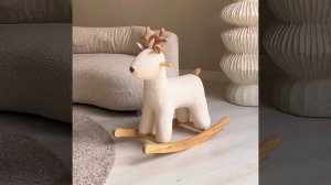 Игрушка-качалка олень