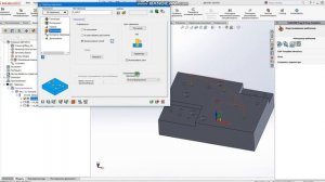 Цикл сверления SolidCAM