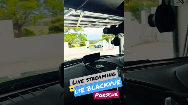 PORSCHE CAYENNE LIVE STREAMING MIRROR 2CH BLACKVUE WITH LTE MODULE BENDAS смотреть онлайн