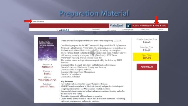 RHIT Exam Prep Information PP смотреть онлайн