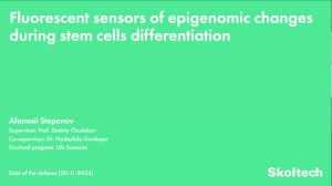 PhD Thesis Defense. Afanasii Stepanov