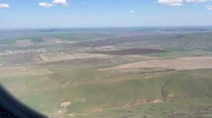 Заход и посадка в Минеральных Водах. Апрель 2024.
