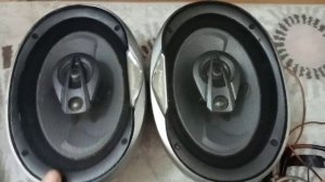 Nostalji Pioneer TS-E6995 Oval Hoparlör 300 watt 80 rms