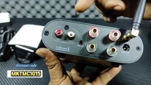 hifi stereo amplifier with bluetooth, Fosi Audio MC101 2X100 watt