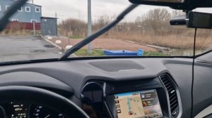 Начальные признаки поломки стеклоочистителя в прерывистом режиме работы Hyundai SantaFe 2016