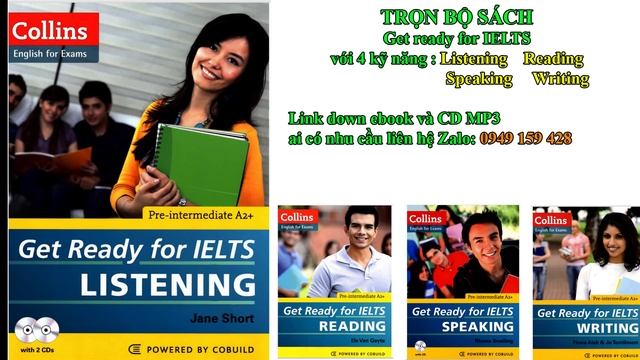 Collins Get ready for IELTS Listening CD1 (link tải ở phần mô tả) смотреть онлайн