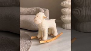 Игрушка-качалка овечка