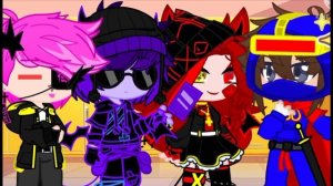 and everybody's watching her! // Cassandra❤️ x Pico💚 // Pico School (‼️my AU‼️) // Gacha club