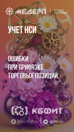 КБФИТ: МЕДЕРП. Учет НСИ: Ошибки при привязке торговых позиций. Ч.4.