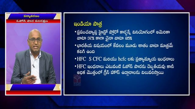 ENVIRONMENTAL ISSUES - OZONE PORA PARIRAKSHANA |TSPSC GROUP 1 PRELIMS смотреть онлайн