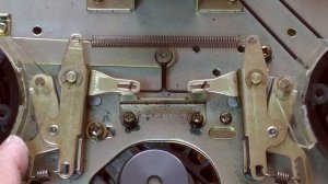 SONY  TC-707SDブレーキパッドの調整