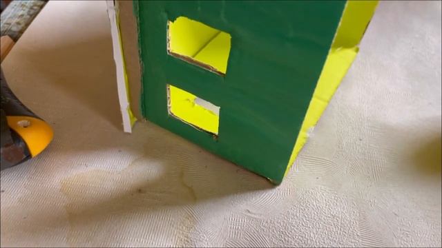 ДЕРЕВЕНСКИЙ ДОМ ИЗ КАРТОНА И БУМАГИ. Туториал. [Основан на реальности] смотреть онлайн