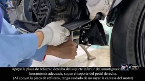 Zontes 310/350 - VX - Ajuste pedal cambio