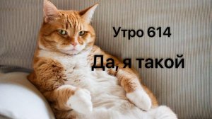 Утро 614 с Андреем Тихоновым. Да, я такой.