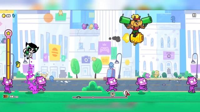 The Powerpuff Girls - mobile games, супер девочки, супер герои, игры на мобильный, cartoon network смотреть онлайн