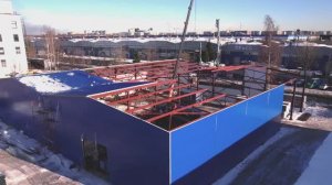 Строительство быстровозводимого здания из сэндвич панелей в Санкт-Петербурге
