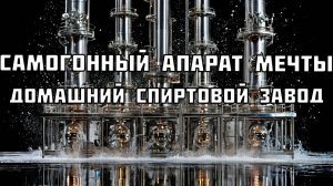 Самогонный аппарат мечты. Домашний спиртовой завод