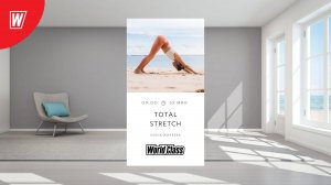 TOTAL STRETCH с Еленой Жиляевой |22 ноября 2024 в 9.00 по МСК | Онлайн-тренировки World Class